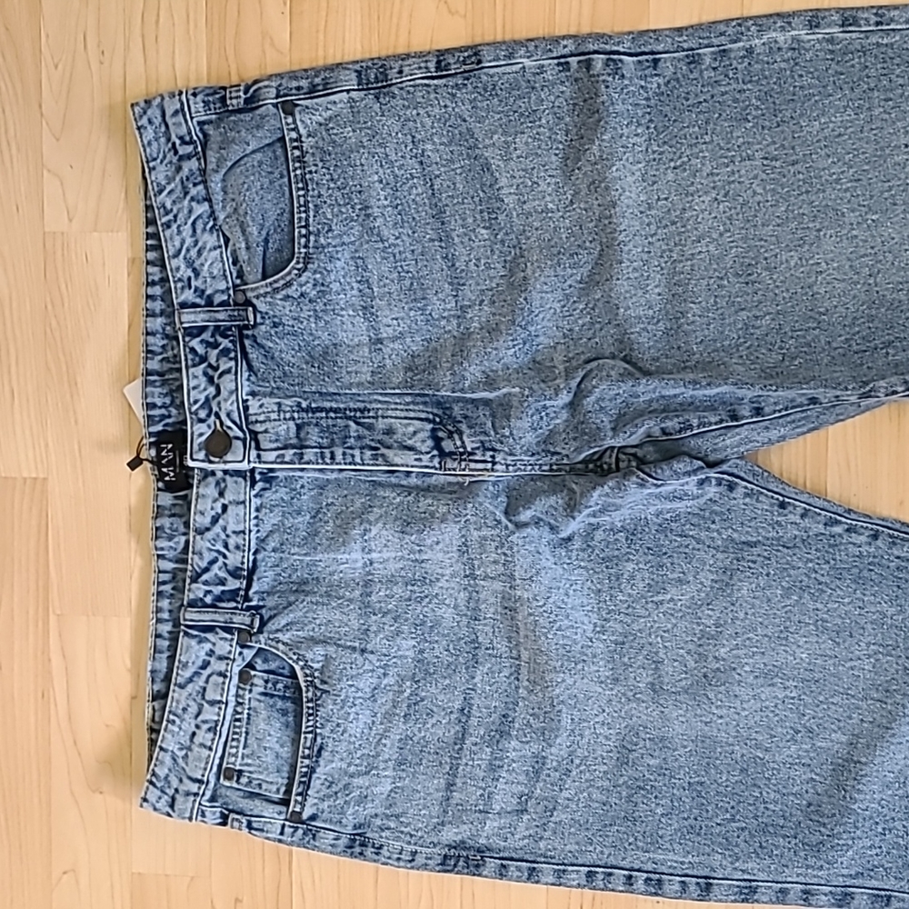 BOOHOO MAN PLUS SIZE Blue JEANS SIZE 40 - Picture 2 of 6